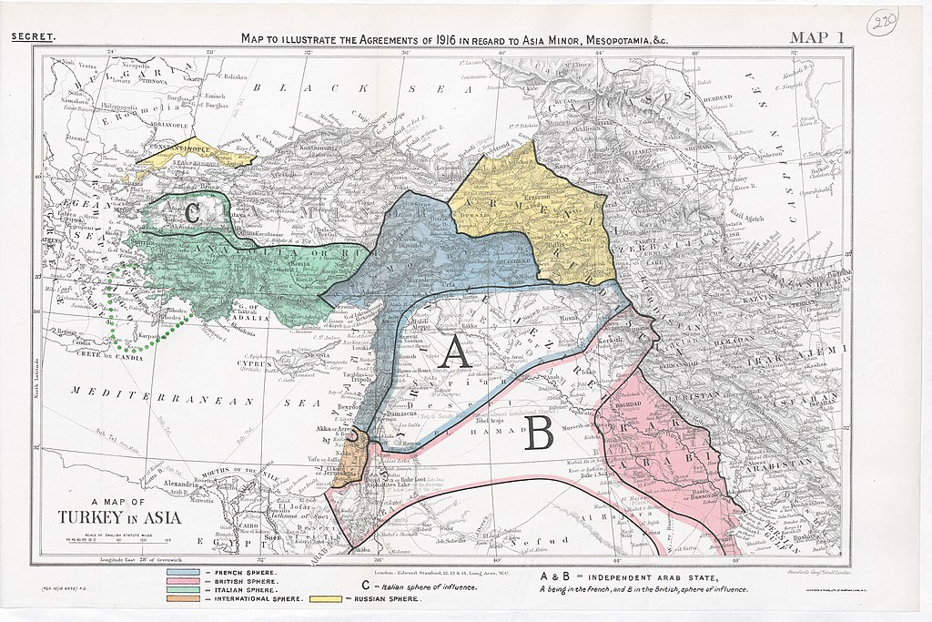 سایکس- پیکو را فراموش کنید،معاهده سور است که خاورمیانه مدرن را تشریح می کند