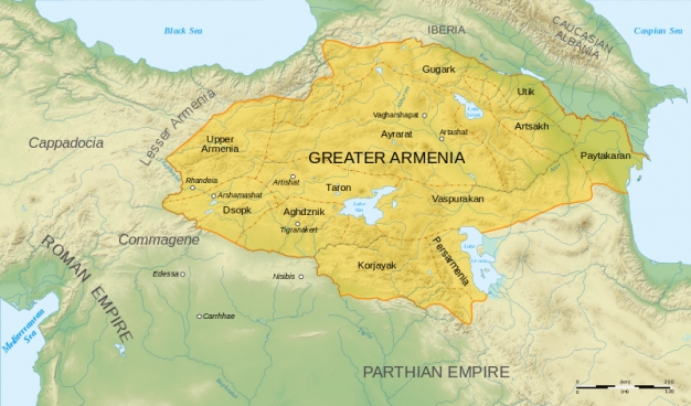 تاریخ ارمنستان،بخش دوم،از سلسلۀ آرشاکونیاتس تا اوایل سده ۱۵